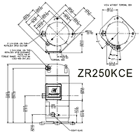 ZR 250 KCE-TWD-523 Компрессор спиральный Copeland1