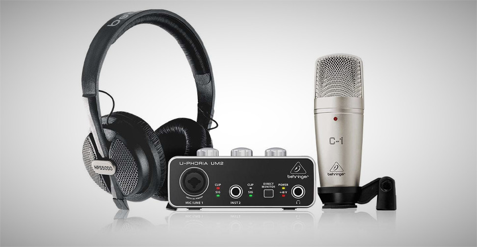 Студийный комплект Behringer, U-PHORIA STUDIO