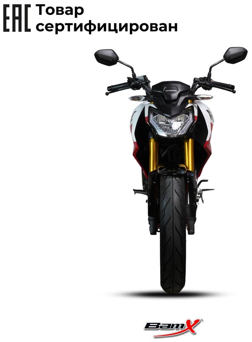 Мотоцикл Honda BX 200R оранжевый, белый