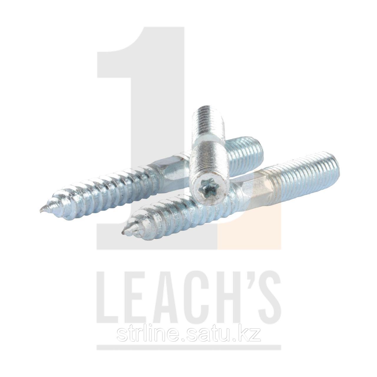 Wood M10 Screwbolt Stud Anchor - 80mm / М10 Деревянный анкерный болт-дюбель - 80мм