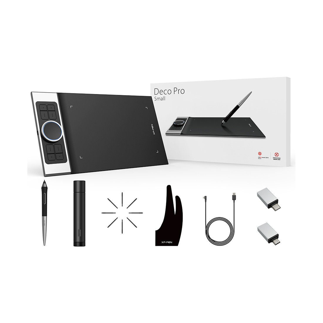 Графический планшет XP-Pen Deco Pro Small черный