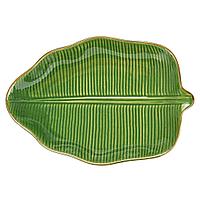 Fissman Блюдо GREEN 32,5х22,5х5см (керамика)2