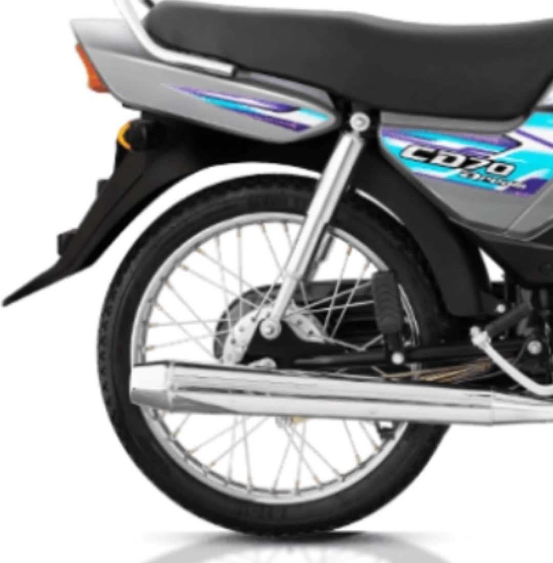 Мотоцикл Honda CD 70 DREAM черный, голубой