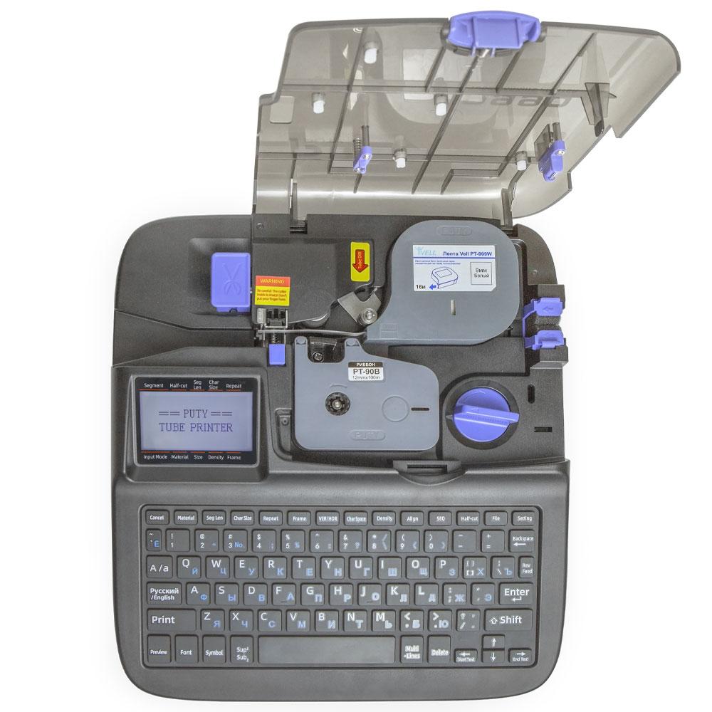 Принтер для печати на ПВХ и термоусадочной трубке, наклейках Puty P990 (P-990)