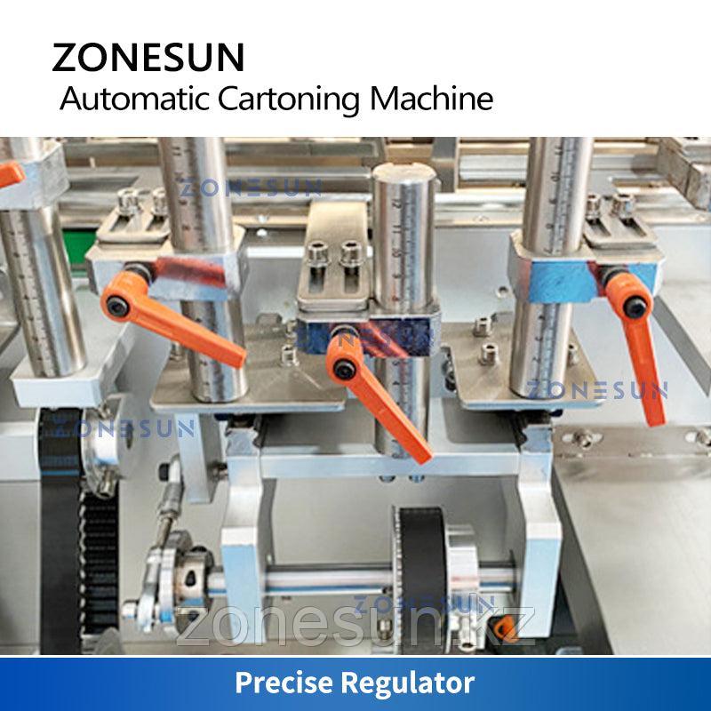 ZONESUN ZS-ZHJ301 АВТОМАТИЧЕСКАЯ УПАКОВОЧНАЯ МАШИНА ДЛЯ ЗАПАЙКИ КАРТОННЫХ КОРОБОК