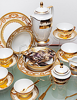 Imperial Gold- креме, столовый сервиз на 6 персон