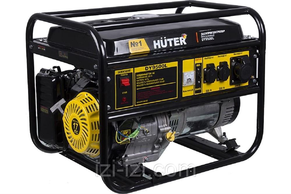 Электрогенератор бензиновый HUTER 9500 L DY 64/1/39