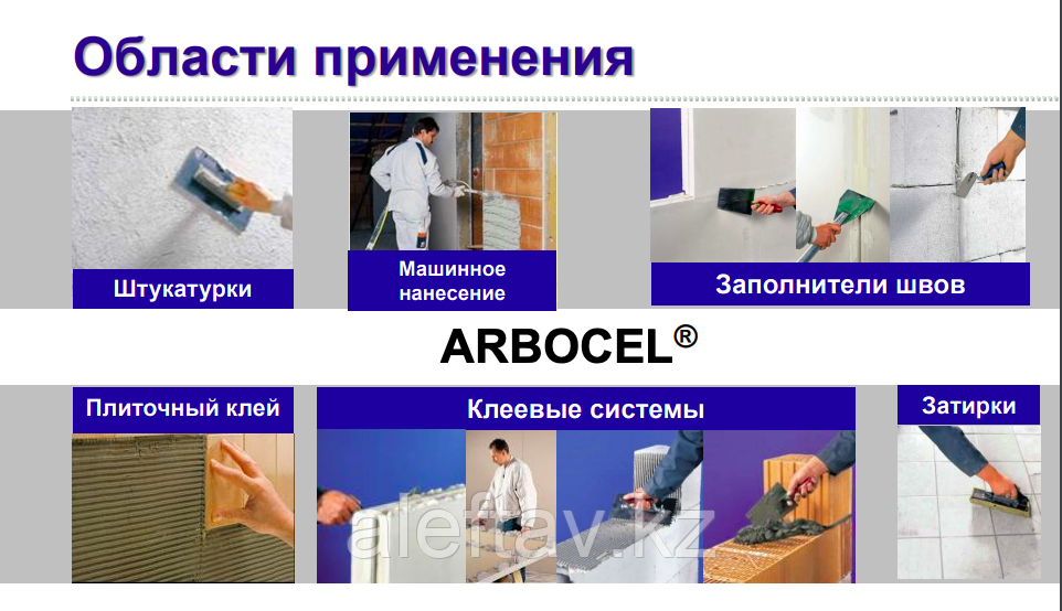 Целлюлозные волокна средней длины Arbocel BWW 40, мешок 17,5 кг