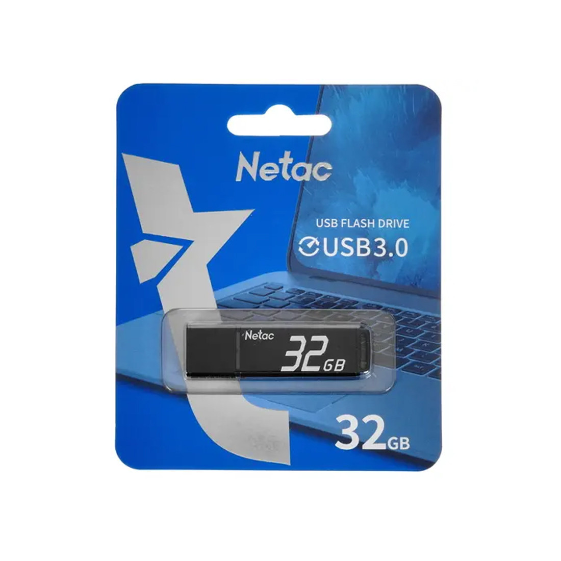 32 ГБ USB Флеш-накопитель Netac U351 (NT03U351N-032G-30BK) черный