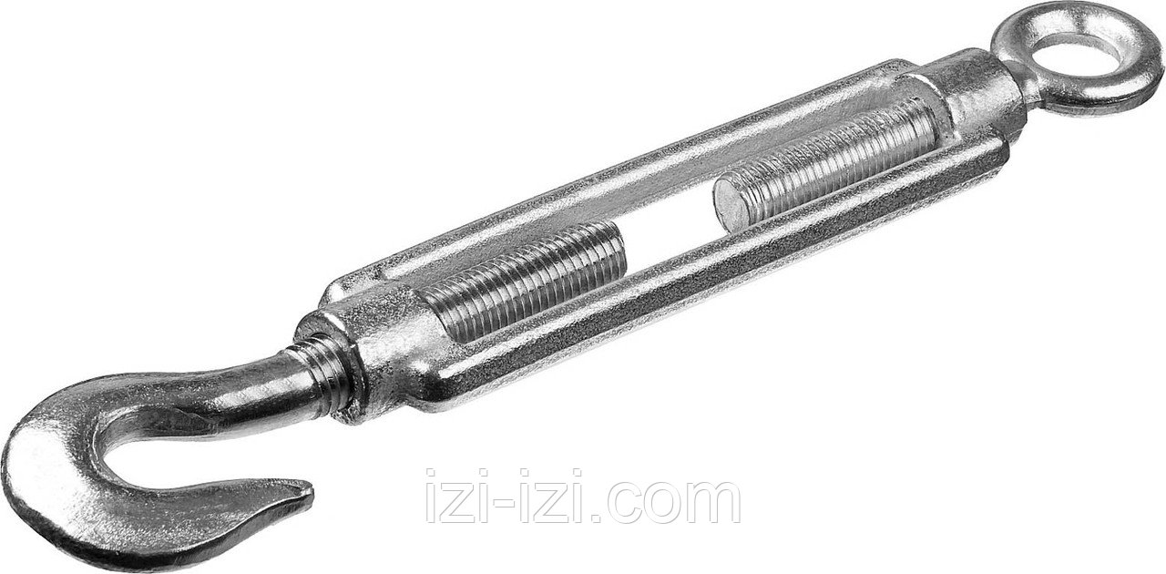 Талреп, STAYER, М14, 3 шт., DIN 1480, крюк-кольцо (30515-14)