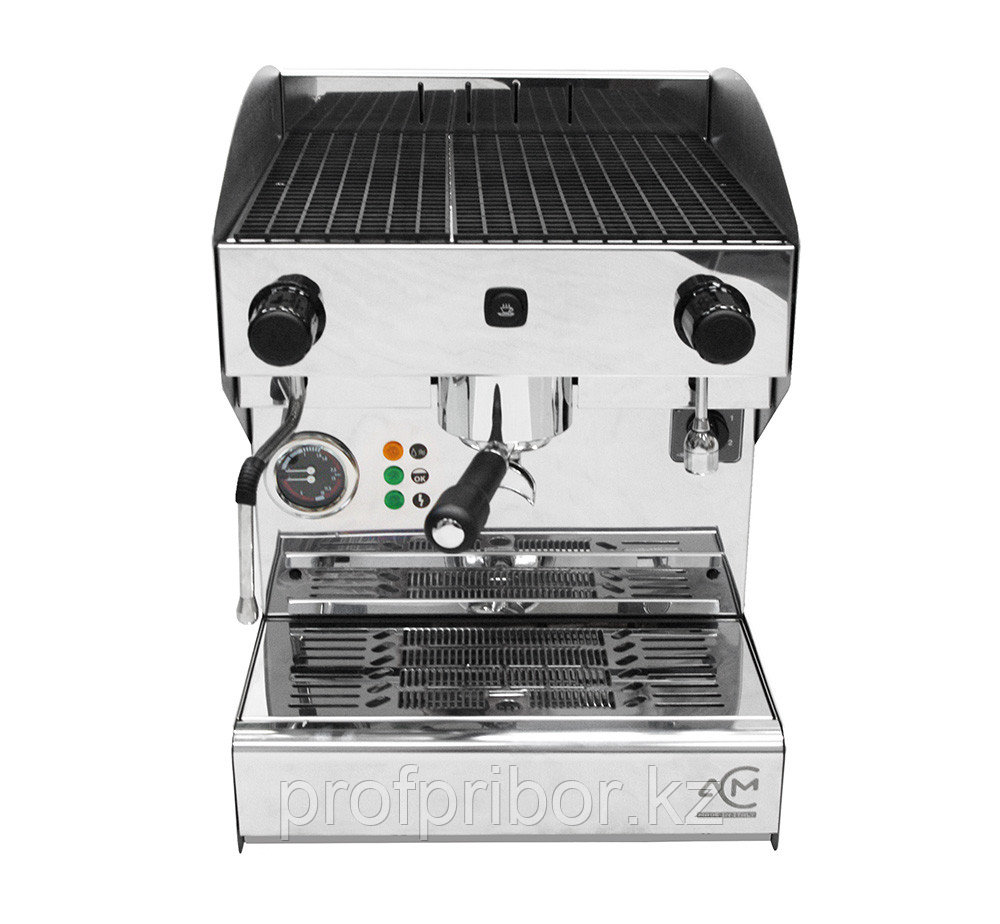 Кофемашина полуавтоматическая с 1 группой под высокие чашки ACM Rounder 1 GR INOX (ACMRD001SIX)+high cup