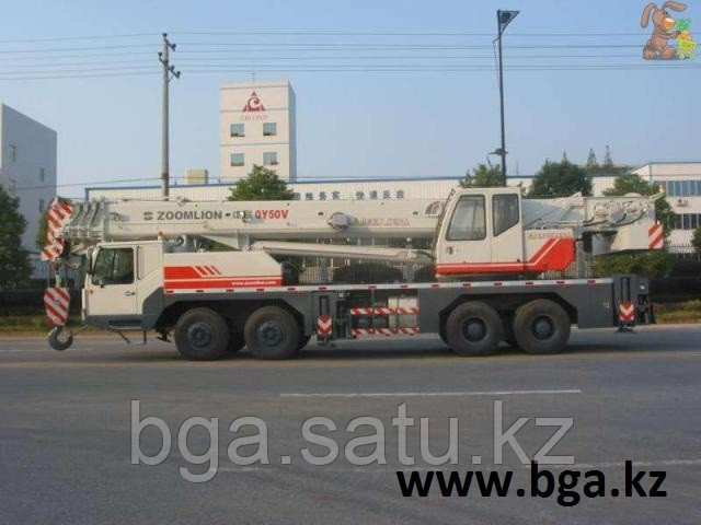 Автокраны ZOOMLION (QY50V531.2),50 тонн,5 секции,джойстик