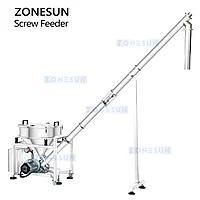 ZONESUN ZS-SLJ3 Шнековый питающий насос Конвейер для транспортировки порошка1