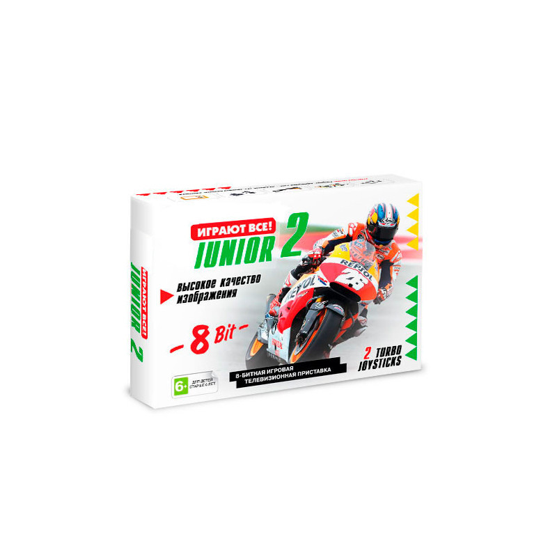 Игровая приставка 8-бит Junior 2 Classic mini + картридж
