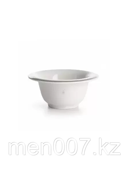 Muehle Чаша для бритья, белый фарфор, платиновый обод