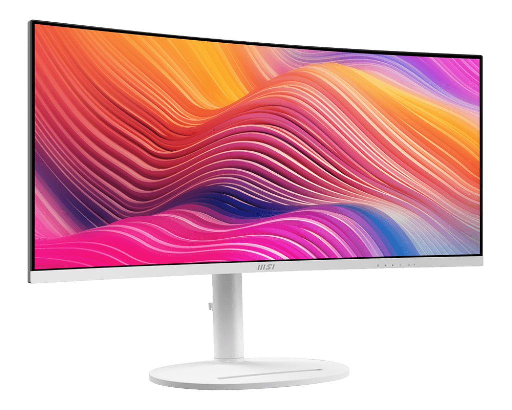 Монитор MSI Modern MD342CQPW 34" VA 3440x1440 / 120Hz / 1ms / 300cd/m² / 3500:1 / 2xHDMI / Type-C / DP / 2x3W