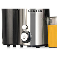 Соковыжималка Centek CT-1209, 600 Вт, 2 скорости+puls, серебристая5