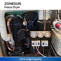 ZONESUN ZS-FD650 Промышленная сублимационная сушилка Вакуумная коммерческая сушилка3