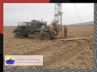 Бурение под столбы диаметром 750 мм6