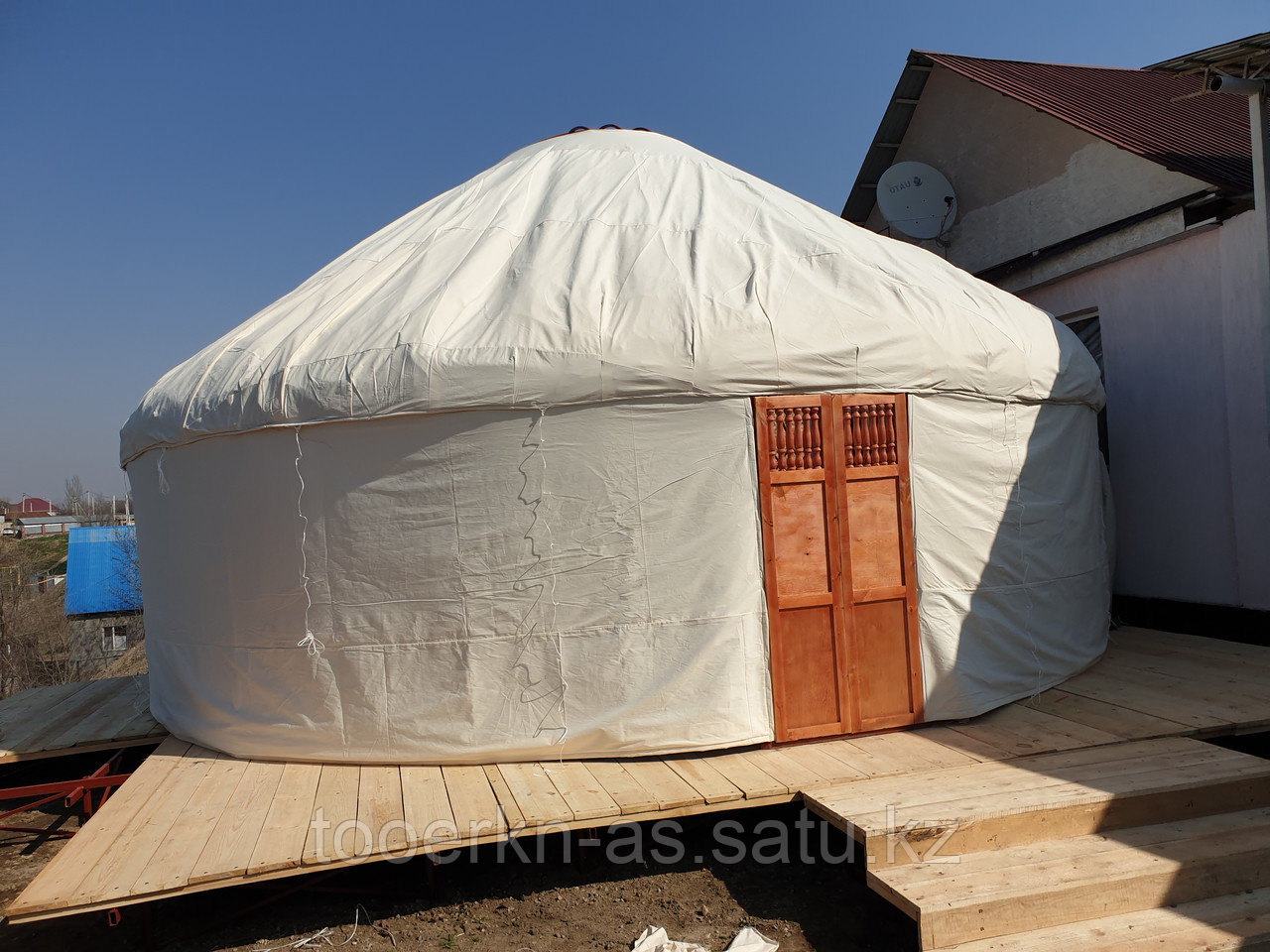Юрта 9-ти канатная диаметром 7,6м