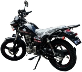 Мотоцикл BamX Okmax OK-180 черный, красный2