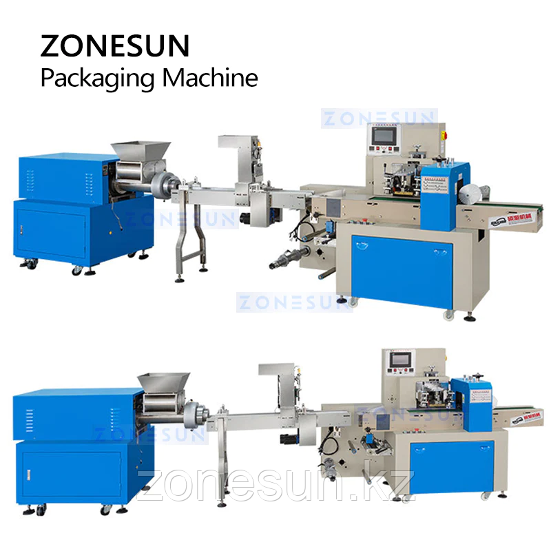 ZONESUN ZS-HYS450N АВТОМАТИЧЕСКАЯ МАШИНА ДЛЯ РЕЗКИ И ЗАПАЙКИ С ПОДАЧЕЙ ПЛАСТИЛИНА