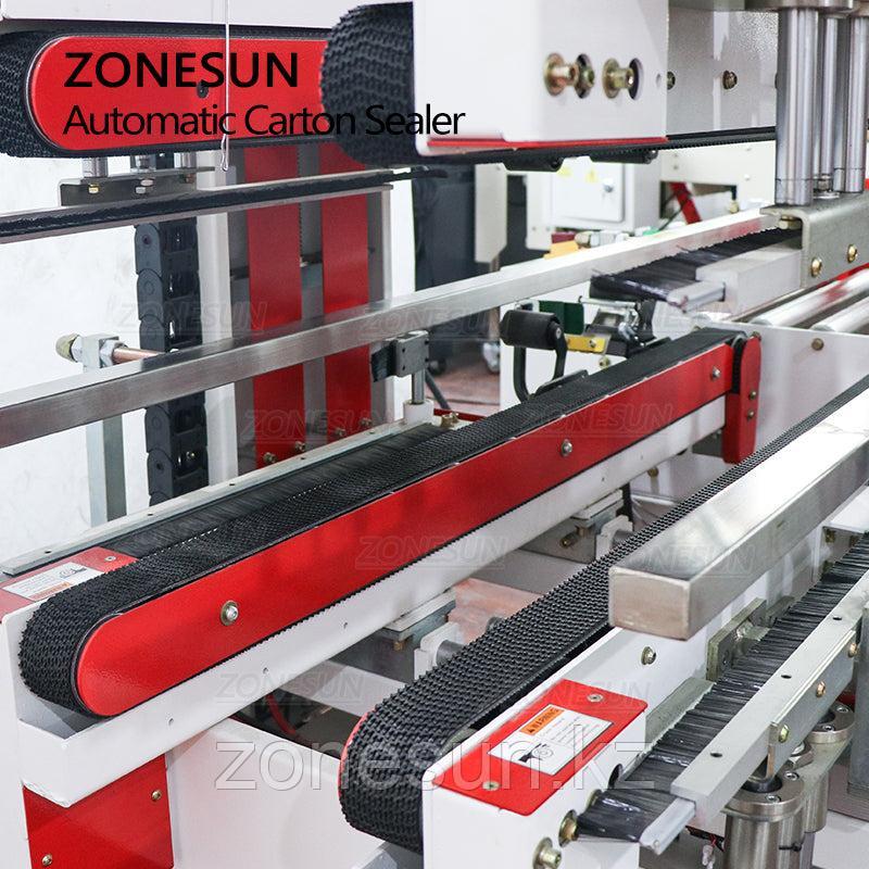 ZONESUN ZS-FK8001 АВТОМАТИЧЕСКАЯ МАШИНА ДЛЯ ЗАПЕЧАТЫВАНИЯ КРАЕВ КОРОБОК С ЧЕТЫРЕХ СТОРОН