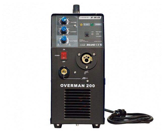 Полуавтомат инверторный Aurora-Pro OVERMAN 200 Mosfet 40-200 А, MIG-MAG (OVER 200)