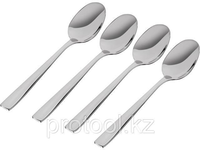 Набор ложек столовых, 4 шт., глянцевый, серия Majestic, PERFECTO LINEA (PERFECTO LINEA) (21-400300P)