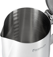 5249 FISSMAN Молочник с крышкой (нерж. сталь)2