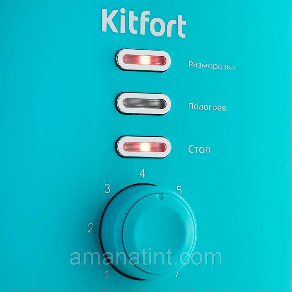 Тостер Kitfort КТ-2050-3 бирюзовый