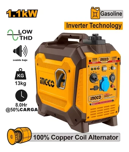 Инверторный генератор 1,1 кВт Ingco GEI15006