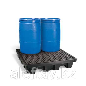 Плаcтиковый поддон для 4-х бочек NewPig® PAK210-WD