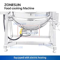 ZONESUN ZS-FC100L Промышленный варочный котел Электрический варочный котел Машина для обработки пищевых продуктов1