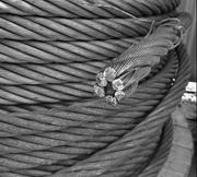 Канат ГОСТ 3088-80 D= 16-53,5 мм, Покрытие: оцинкованный; светлый; черный
