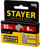 STAYER скобы тип 53 (A / 10 / JT21), 8 мм, 1000 шт., закаленные, особотвердые, скобы для степлера тонкие4