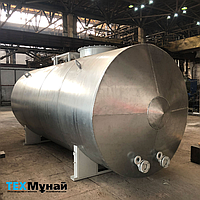 Стальной горизонтальный резервуар, тип РГС - 40 м3, одностенный
