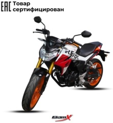 Мотоцикл Honda BX 200R оранжевый, белый7