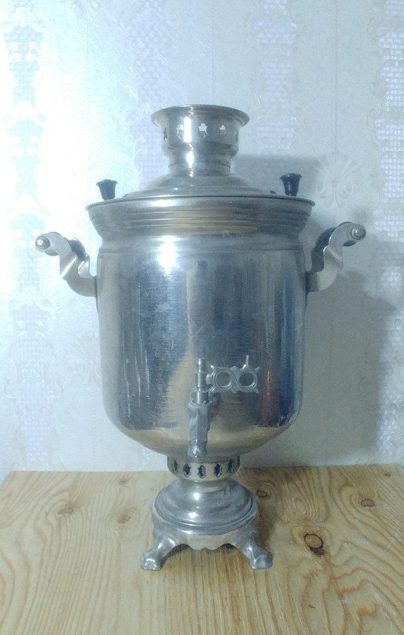 Аренда Тульских самоваров на дровах