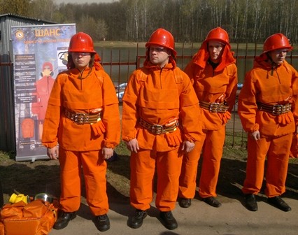 Костюм пожарного Шанс (добровольцы)