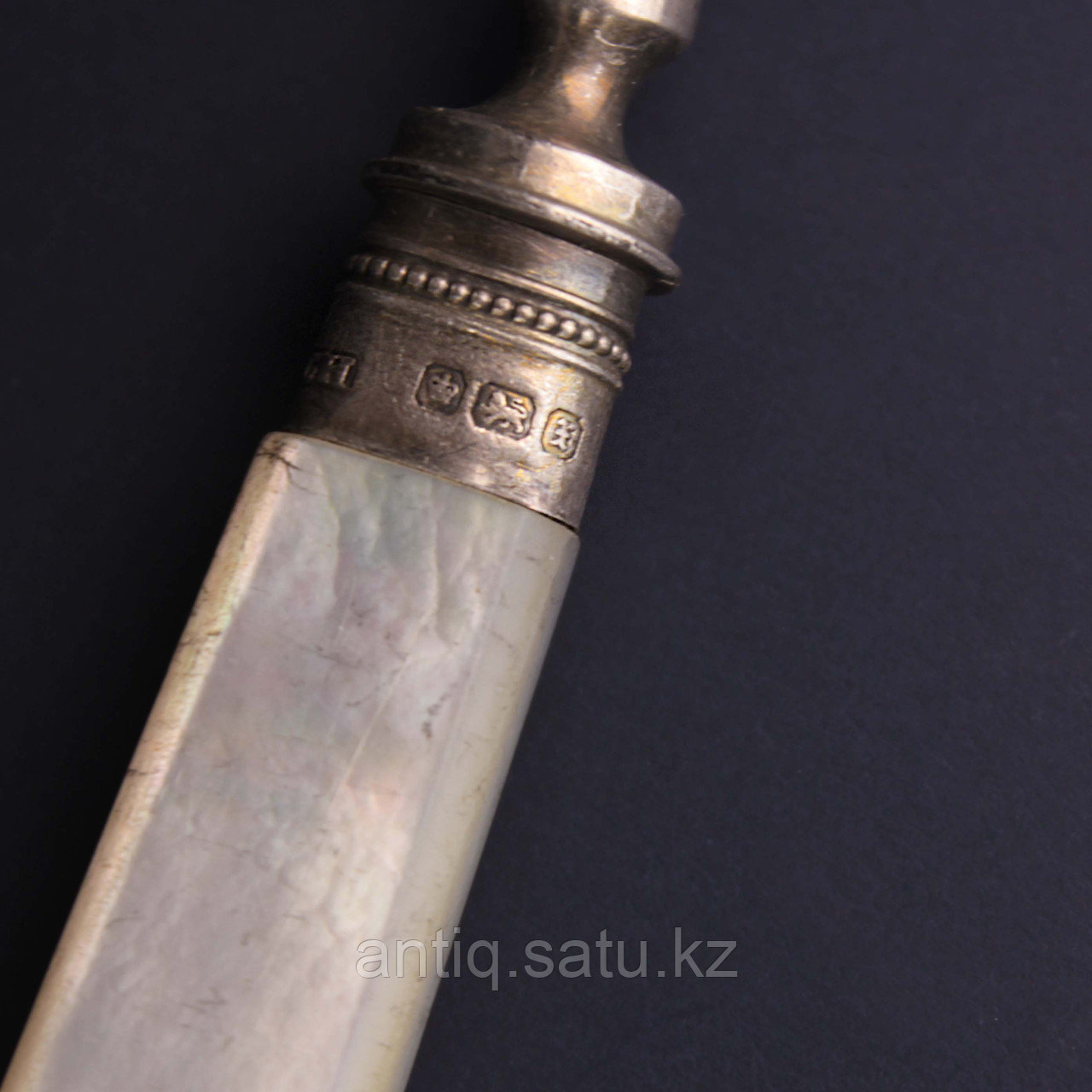 Комплект десертных приборов Ювелирная мастерская George Hape Англия. Шеффилд. 1915 год