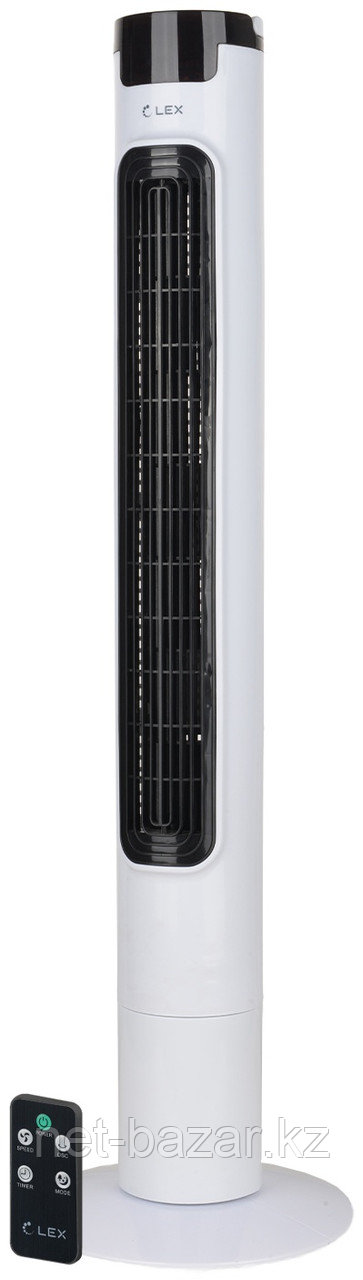 LEX LXFC 8366 38 вентилятор-колонна, ПДУ, белый