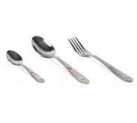 Набор столовых приборов на 8 персон на подставке MGFR Shell Cutlery Set {25 предметов}5