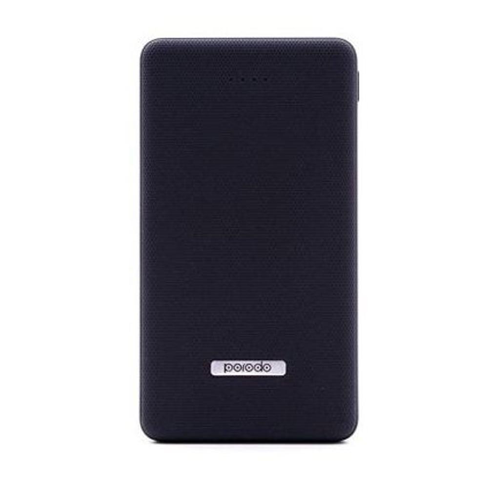 Porodo Dual USB Power Bank 10000mAh Black