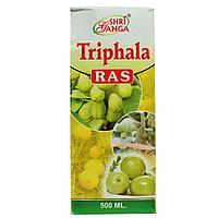 Трифала Сок (500 мл), Triphala Ras, Shri Ganga Pharmacy под заказ из Индии за 45 дней2