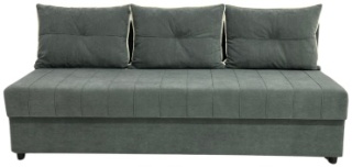 Тахта Tahta, обивка ткань, 90х200х65 см, серый1