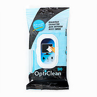 Влажные салфетки OptiClean, для экранов, 90 шт3