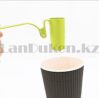 Ситечко для заварки чая Tea Strainer LM зеленая4