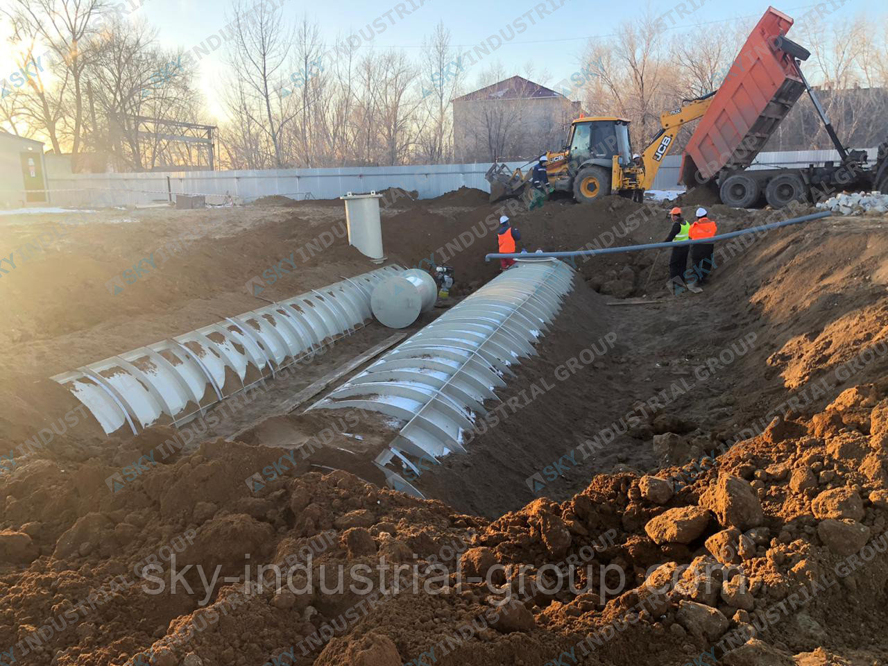 Пожарные резервуары S-Tank 60, объемом 60м3