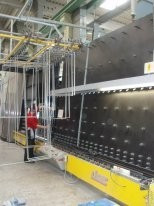 Стеклопакетная линия Lisec 2500 Х 3500 с газовым прессом